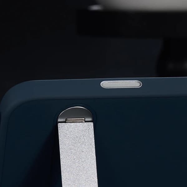 Moshi Kameleon MagSafe – iPhone 17 Pro Max-skal med stativfunktion (Midnattsgrå)