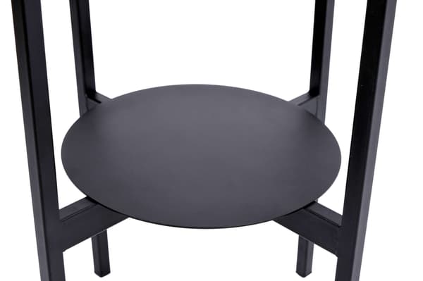 Loft-inspirerat växtställ Torre 60 cm svart