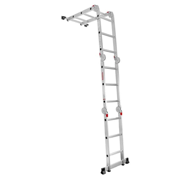 Werkberg aluminium trappe 4x3 multifunktionel med platform