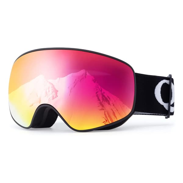 Qunature Black lasten laskettelulasit (koko M/L) - musta