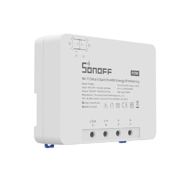Sonoff POWR3 Smart WiFi-switch med strømmålingsfunktion