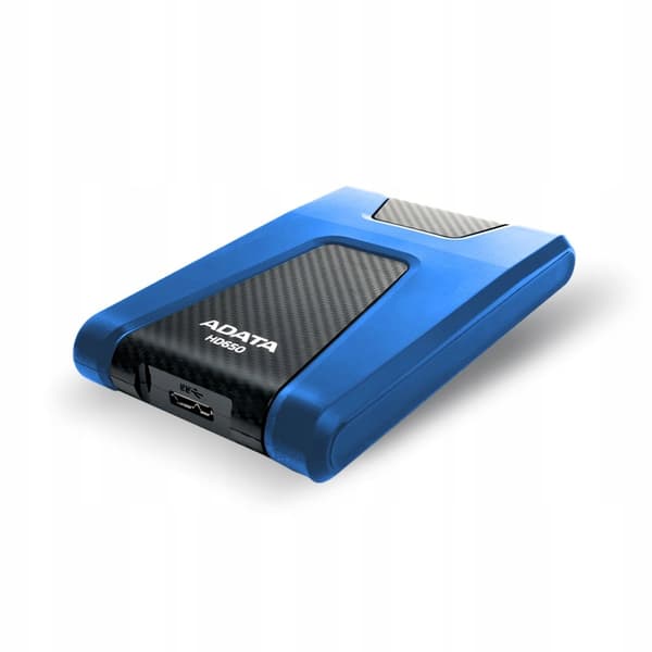 ADATA HD650 1TB 2,5'' USB 3.1 eksternt drev blå
