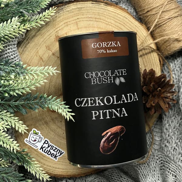 Bitter drikkechokolade 100% kakao 200g