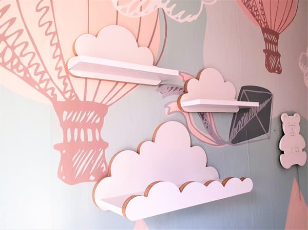 Cloud Hylder Sæt med 3 Minorca - Elegance