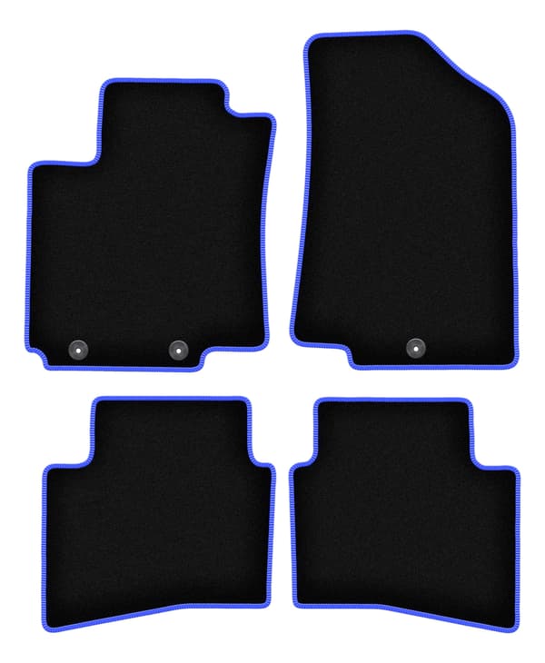 Bilmåtter CARLUX-BLUE til: Kia Rio III UB hatchback (2011-2017)