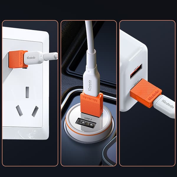 MCDODO ADAPTER USB-A 3.0 TILL USB-C TILL USB TYP C 3A 5GBPS OTG