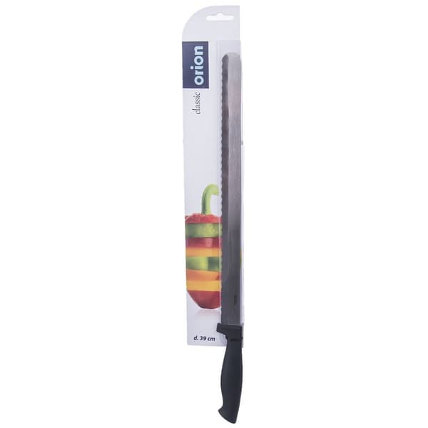 Tandad stålkakkniv CLASSIC 39 cm