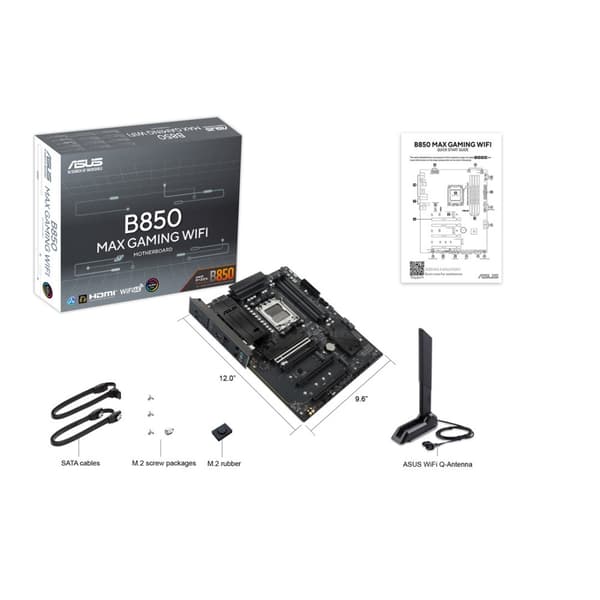 ASUS B850 MAX GAMING WIFI-emolevy