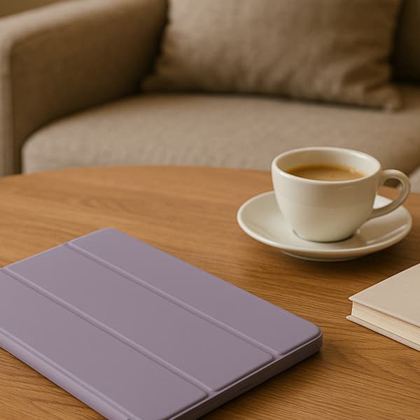 Etui Clear Pencil Galaxy Tab S9 FE S10 FE - Marineblå