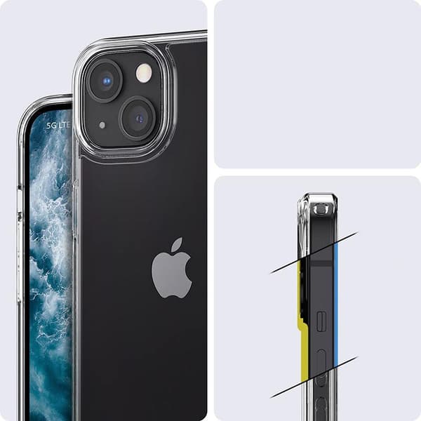Spigen Ultra Hybrid - Etui til iPhone 13 Mini (Klar)