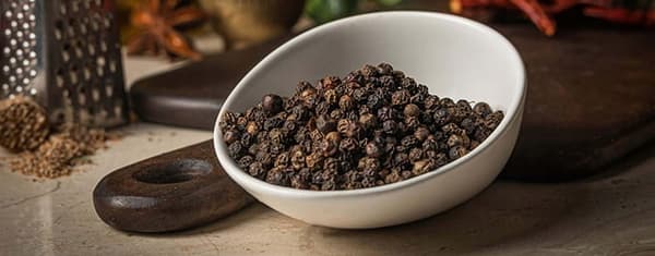 tuore musta pippuri jyvät 150g