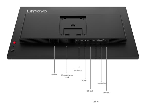 Lenovo ThinkVision T24D-40 23.8FHDMI DP USB
