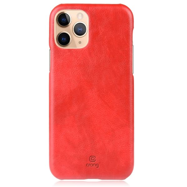 Crong Essential Cover - iPhone 11 Pro Max -kotelo (punainen)