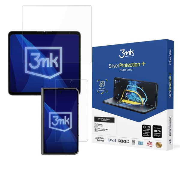 Google Pixel Fold - 3mk SilverProtection+ taitettu versio