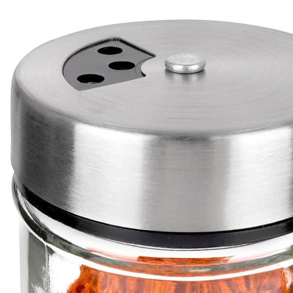 Glas krydderibeholder med si 100 ml