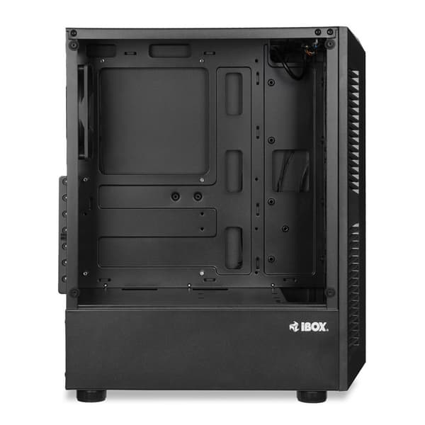 I-BOX LUPUS 27 Midi Tower ATX datorchassi svart, RGB