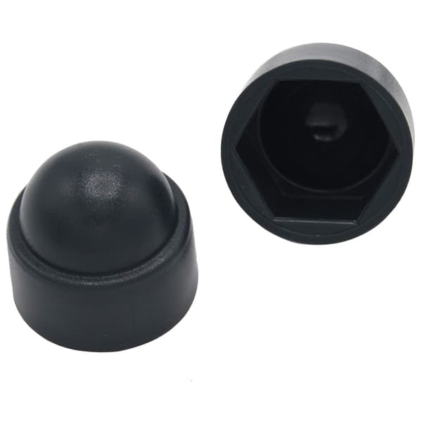 M16 Boltdæksel, 24 mm Nøgle, Sort, 20 Stk.