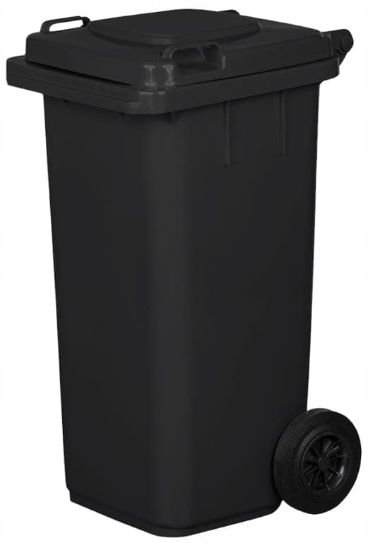 Stor utebeh√•llare 120 l grafit