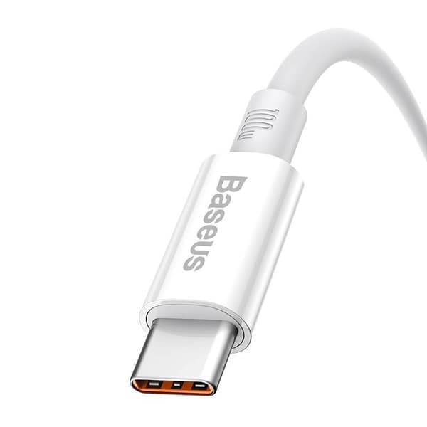 Baseus Superior 100W USB til USB-C-kabel 1m (hvid)