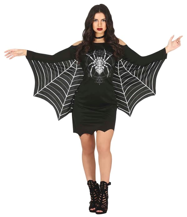 Kostym/Dräkt/Klänning SPIDER Vingar Halloween L