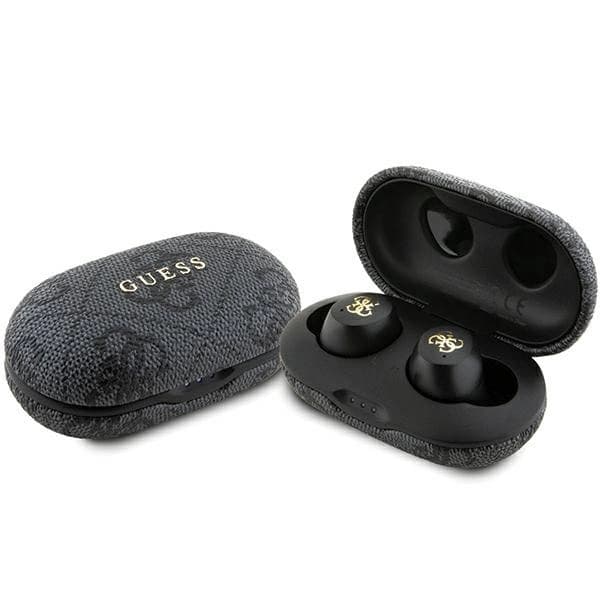 Guess Bluetooth-hovedtelefoner GUTWSP4EGKTWS + ENC-dockingstation sort/sort 4G Metal