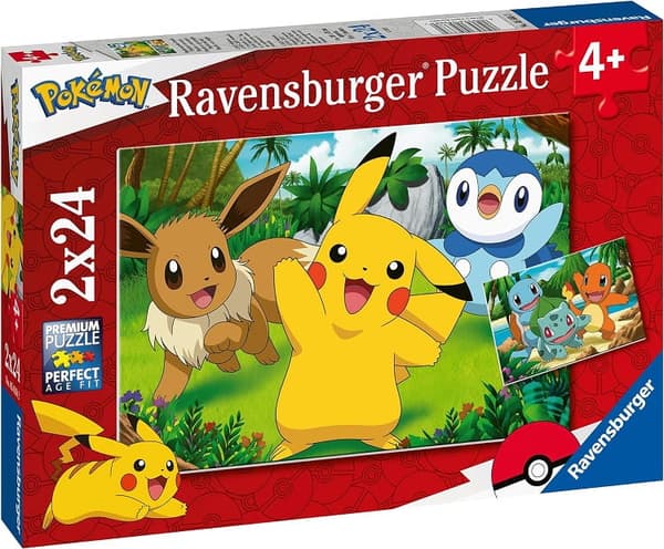 Ravensburger 5668 Pokémon-pussel 2x24 bitar