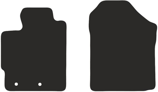 forreste polyamid PREMIUM: Toyota Verso-S minivan 2010-2015