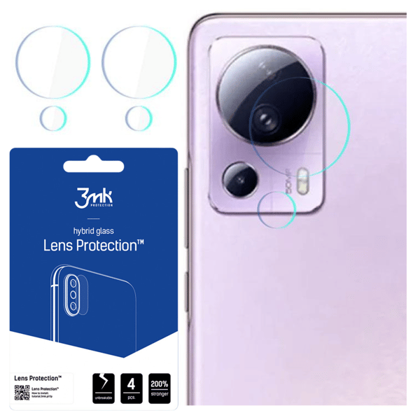 Xiaomi 13 Lite - 3mk linsebeskyttelse