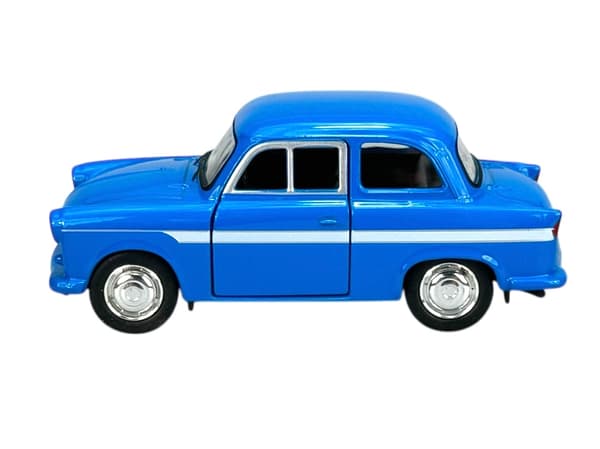 WELLY TRABANT P50 / P60 BLÅ 1:34 43863