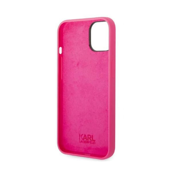 Karl Lagerfeld Silikone RSG - iPhone 14 Plus Etui (Pink)