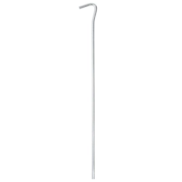 vidaXL Tältpinnar, 50 st, 30 cm, Ø7 mm, galvaniserat stål