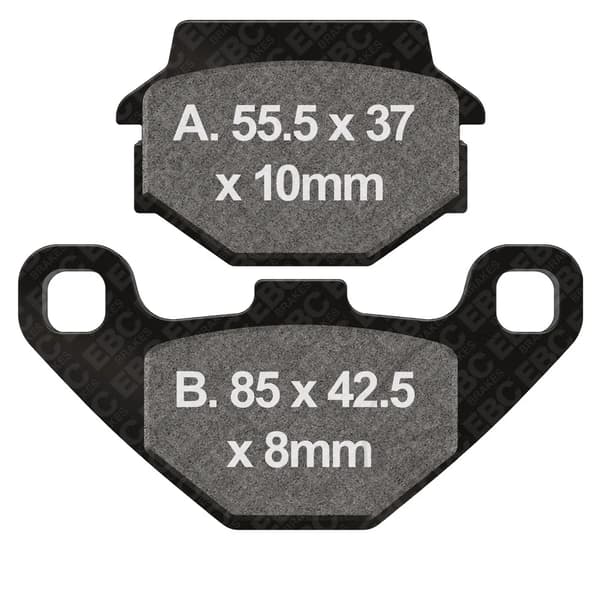 EBC FA067R bremseklodser