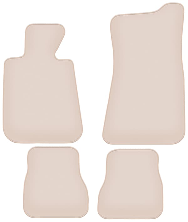 mattor PREMIUM beige för BMW 3 E30 cabrio 1986-1993