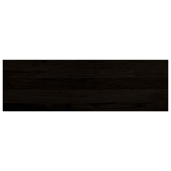 vidaXL trappetrin 2 stk. brun 80x30x2 cm massivt egetræ