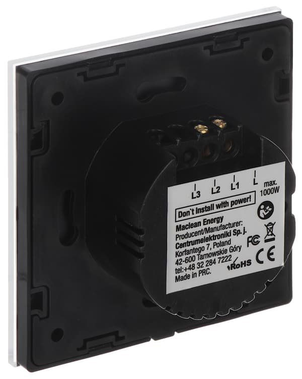 Maclean MCE-701W 4.35A vit enhäll beröringsbrytare