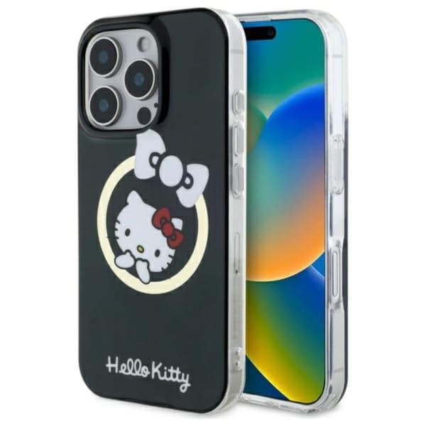 Hello Kitty IML Fun Bow MagSafe - iPhone 16 Pro Max cover (sort)
