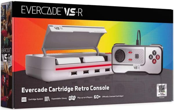 EVERCADE VS-R -konsoli, harmaa