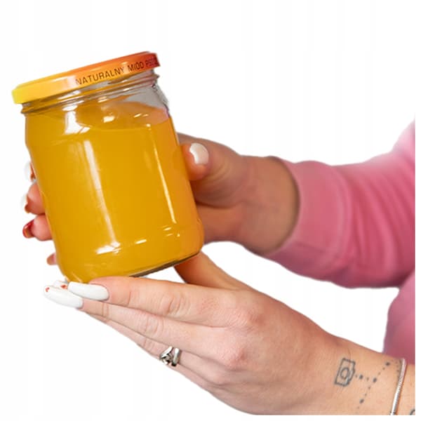 8x Glas 450ml SIMPLE til marmelade honning agurker glaskrukker syltetøj