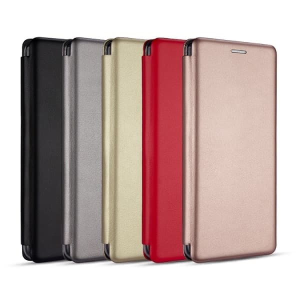 Beline Book Magnetisk iPhone X Etui Rosaguld