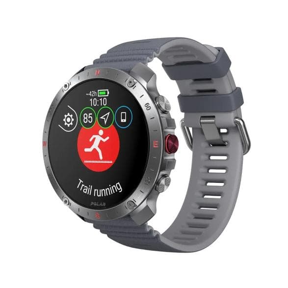 Älykello POLAR Grit X2 Pro 48mm S-L Hopea-harmaa