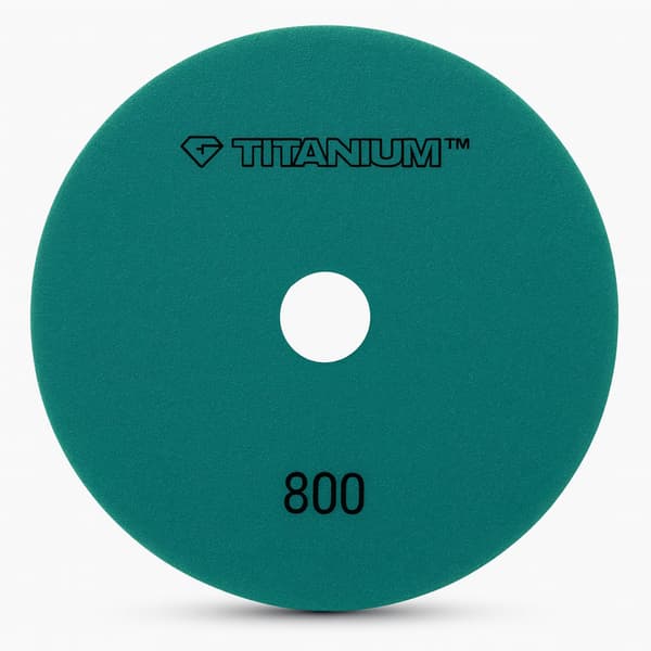Polerdiamantskive til slibning af grès fliser 150mm korn800 TITANIUM