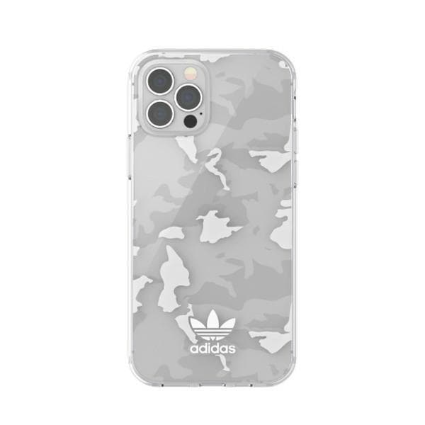 Adidas OR SnapCase Camo iPhone 12/12 Transparent/vit 43705