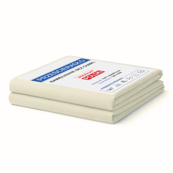 Noris pellavalakanat ilman elastiikkaa 140x200 cm ecru