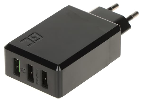 Green Cell USB-seinäladdari vihreä