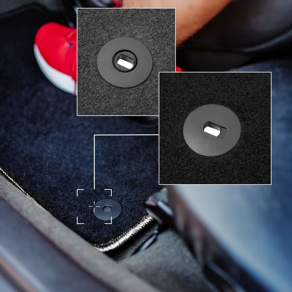 Bilmattor CARLUX-SILVER för Kia xCeed crossover (2019-)