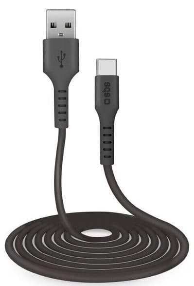 SBS USB-C-kaapeli 3 m musta
