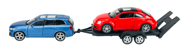 2-pakkaus Volvo XC90 + VW Kupla 1:34
