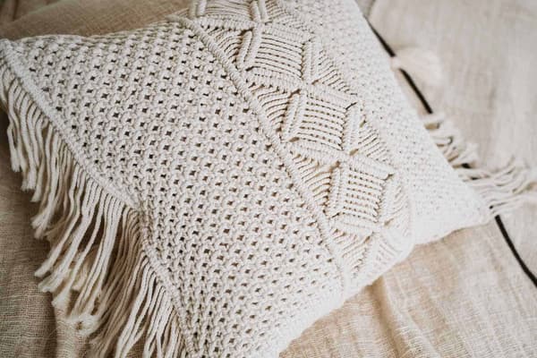 Tyynynpäällinen Makrama TIGA L 50x50