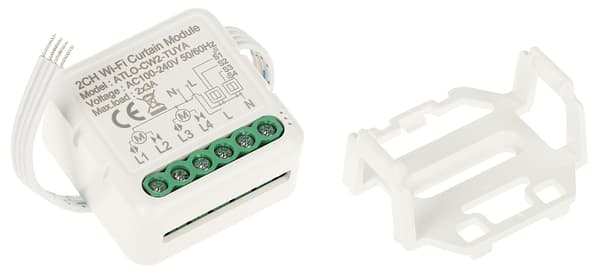 ATLO-CW2 dubbelrullgardinsstyring Wi-Fi Tuya Smart