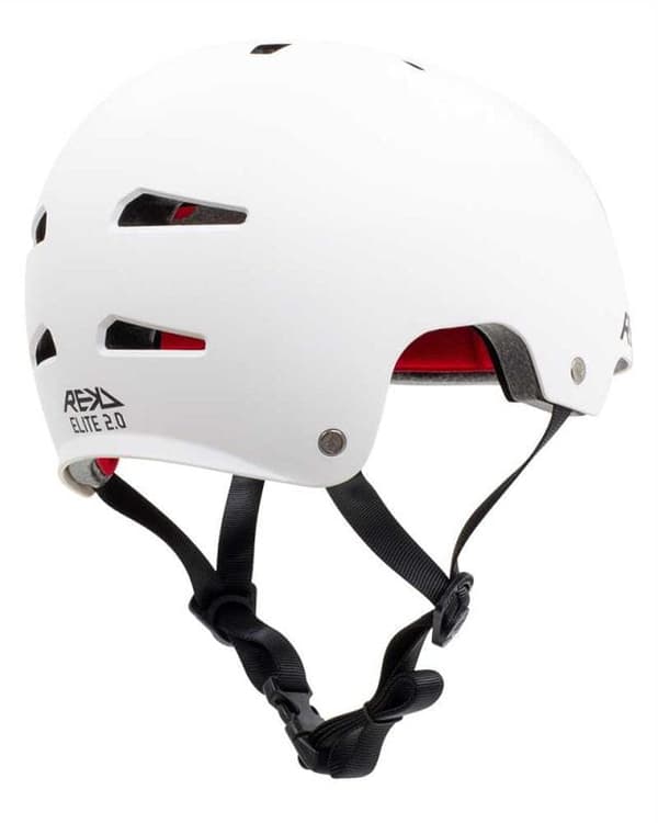 Rekd Elite 2.0 skatehjelm | Hvid S/M
